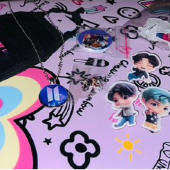 BTS Galaxy Print Bag - Picture 2 of 3